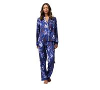 Ted Baker Pigiama Tradizionale Isla a Maniche Lunghe in Raso Floreale da Donna