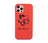 Ted Baker PLLUGG - Custodia biodegradabile per iPhone 13 Pro, colore: Rosso magnolia