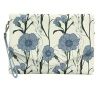 Ted Baker pochette Tomoso Floral Print Pouch LT-Blue bianco