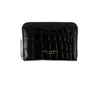Ted Baker portafoglio Varlee Croc Effect Small Zip Around Wallet Black nero