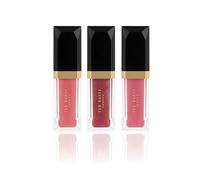 Ted Baker Power Pout Trio, 3 lucidalabbra, delicato peonia, rosa trasparente e rosa smaltato, set regalo per donne, 3 x 4,34 ml