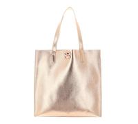 Ted Baker Rosmah Rose Detail Metallic Icon Bag, Large, Oro rosa