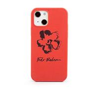 Ted Baker SCCKIT - Custodia biodegradabile per iPhone 13, colore: Rosso magnolia