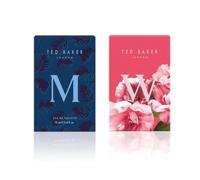 Ted Baker Set di fragranze Duo Uomo e Donna, Eau de Toilette da uomo e da donna, Agrumi Freschi, Floreale Speziato e Fruttato, Lunga Durata 75 ml ciascuno, Set di Profumi di Design per Coppie 2 x 75ml