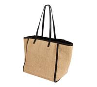 Ted Baker shopper borsa Barni Faux Raffia Large Shopper Bag Black