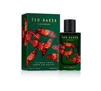 Ted Baker Tailored Amber Eau de Parfum da uomo. Fragranza calda ambrata, speziata e legnosa con bergamotto, mela verde, lavanda e cuoio. Profumo sofisticato e persistente per uomo. 100 ml (3,4 oz).