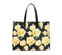 Ted Baker Tamicon Floral Print Extra Large Icon Bag XL Black