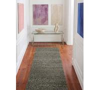 Ted Baker Tappeto a pelo corto Portobello, morbido bou orridore, tessuto a mano e morbido, look lana, soffice per soggiorno, camera da letto, sala da pranzo, corridoio, verde, 80 x 300 cm