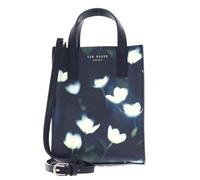Ted Baker Tualipa Nano Tulipano Stampa Icon Borsa da Donna, Taglia Unica, Blu Navy