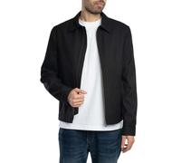Ted Baker Uomo Giacca Harrington in misto lana Henry J, Nero