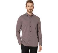 Ted Baker Uomo Laceby con Bottoni Camicia, Rosso, M