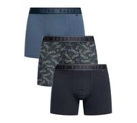 Ted Baker Uomo Slip Boxer da 3 pezzi, Blu