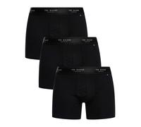 Ted Baker Uomo Slip Boxer da 3 pezzi, Nero