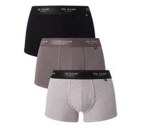 Ted Baker Uomo Tronchetti di tracolla in cotone 3 pezzi, Grigio