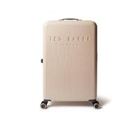 Ted Baker Valigia grande Icon Case, 79 cm, colore Putty Patent Croc, rigida, 4 ruote, lucchetto TSA, 122 l, leggera, ABS, interni organizzati, scomparti eleganti