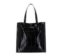 Ted Baker Vannda Croc Effect Icon, borsa grande, nera