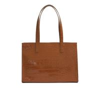 Ted Baker Welona Croc Effect Elongated Icon Bag Tan
