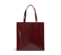 Ted Baker Wenella Borsa shopper vino, pelle sintetica, donna