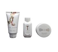 Ted Floral Bliss, set da 3 pezzi - bagnoschiuma, soufflé corpo, bagnoschiuma da 50 ml ciascuno, formato mini da viaggio