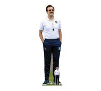 Ted Laccio Bianco Camicia Lifesize Sagoma di Cartone Jason Sudeikis Ufficiale