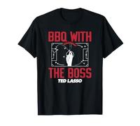 Ted Lasso BBQ with The Boss Quote Maglietta