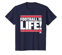 Ted Lasso Football is Life Maglietta, Bambini, Navy, 3 Anni