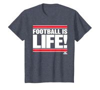Ted Lasso Football is Life Maglietta, Bambini, Pervinca, 4 Anni