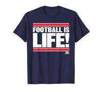 Ted Lasso Football is Life Maglietta, Uomo, Navy, XXL