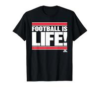 Ted Lasso Football is Life Maglietta, Uomo, Nero, S