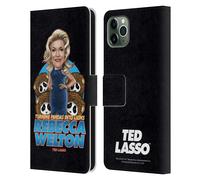 TED LASSO STAGIONE 3 BOBBLEHEADS CUSTODIA COVER A PORTAFOGLIO PER APPLE iPHONE