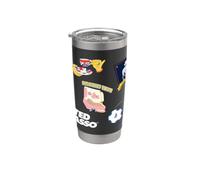 Ted Lasso Ted Lasso Collage Bicchiere termico in acciaio inox doppia parete