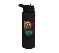 Ted TV Series Pocket Hit Roses Stainless Steel Insulated Water Bottle