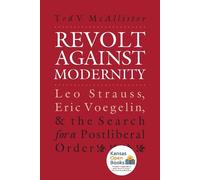 Ted V. McAllister Revolt against Modernity (Tascabile)