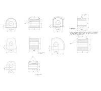TED34228 POLIURETANO - SET DI BOCCOLE STABILIZZATORE INTERNO