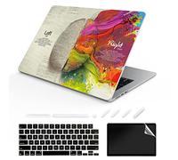 TeDaWen Adatto per MacBook Air 13.6 pollici Case 2022 Modello di rilascio: A2681 M2 Chip, modello stampato in plastica opaca guscio rigido e custodia per laptop e tastiera per Mac Air 13.6, Brain 12