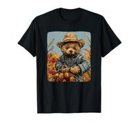 Teddy Bear Delight per un costume della stagione del raccolto Maglietta