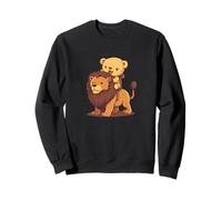 Teddy Bear e Lion Adventures per i fan del safari Felpa