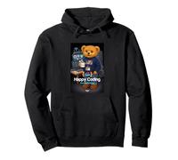 Teddy Bear Happy Coding, Just a Boy Who Loves Coding Felpa con Cappuccio