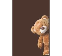 Teddy Bear Notebook: Cute Brown Composition Journal for Kids and Teens, 120 Pages, 6x9 inches, Lined Pages, His and Hers Gifts