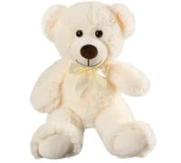 Teddy Bear Peluche Carino Stuffed Giocattoli Animali Cuscino Bear Doll Regalo per Bambini Ragazzi Ragazze Compleanno Natale San Valentino (13.7In/35CM, Crema)