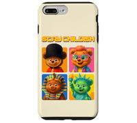 Teddy bear Stylish Looks, Forever Young at Heart, Stay Child Custodia per iPhone 7 Plus/8 Plus