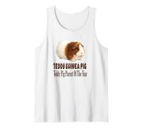Teddy Guinea Pig Genitore dell'anno, Grazioso Design Cavy Canotta