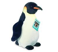 Teddy Hermann 90032 Pinguino Imperatore 30 cm, peluche, edizione speciale "yaqu pacha", peluche con contenuto di riciclato ideale (materiale di riempimento)