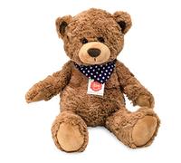 Teddy Hermann 91366 Orsacchiotto 38 cm, peluche, con sciarpa a stella
