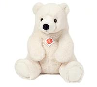Teddy Hermann 91546 - Orso polare seduto, 35 cm, peluche