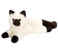 Teddy Hermann 91823 Gatto sacro di Birmania sdraiato 36 cm, peluche