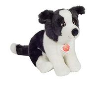 Teddy Hermann 91959 - Peluche a forma di cucciolo seduto di Border Collie, 25 cm