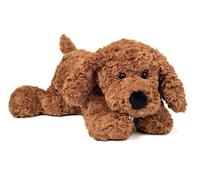Teddy Hermann 91974 - Peluche a forma di cane, 28 cm, colore: Marrone