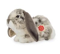 Hermann Teddy Collection - Peluche a forma di coniglio, 30 cm, colore: Grigio