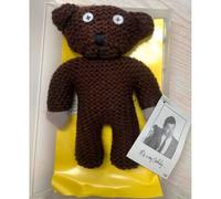 Teddy Mr Bean Ufficiale Numerato Autografato Giocattolo Peluche 1996 / Nuova 17c